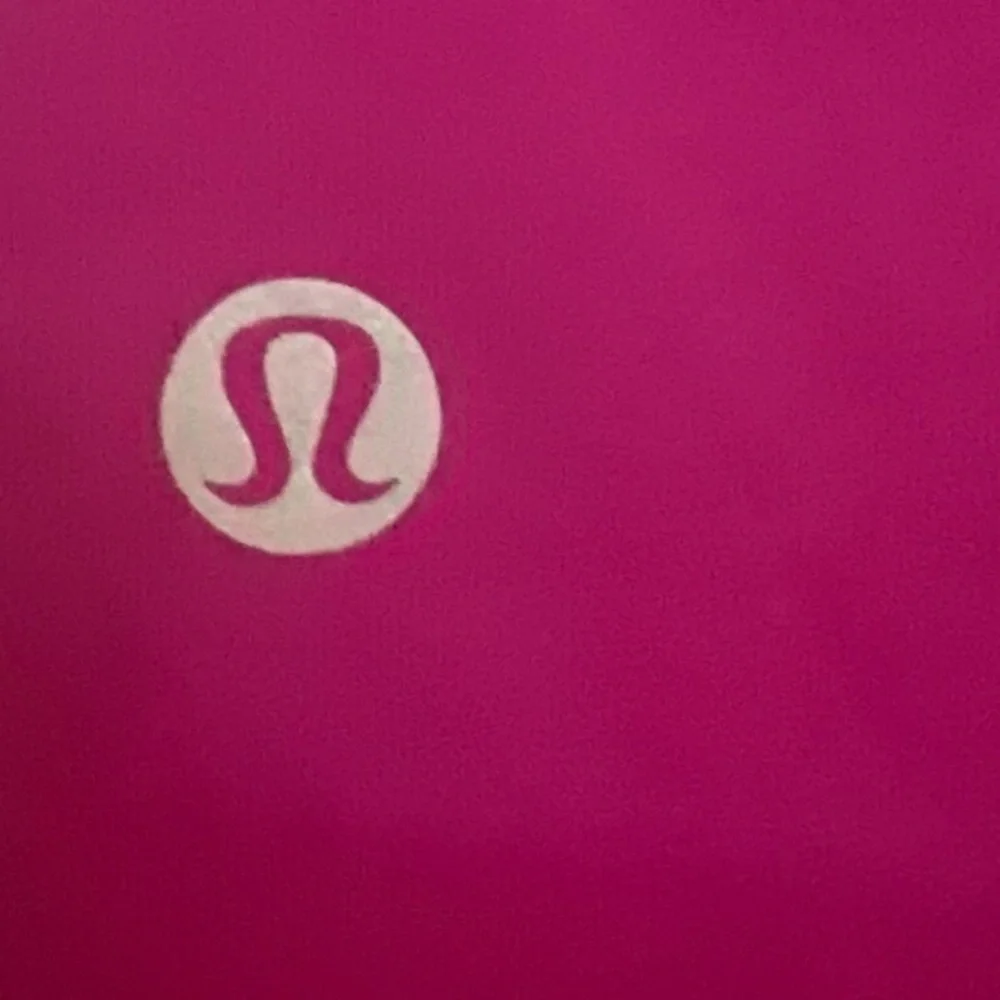 Lululemon Rush Hour Crop High‎ Rise Magenta Mesh Back Zip Pocket Leggings 8